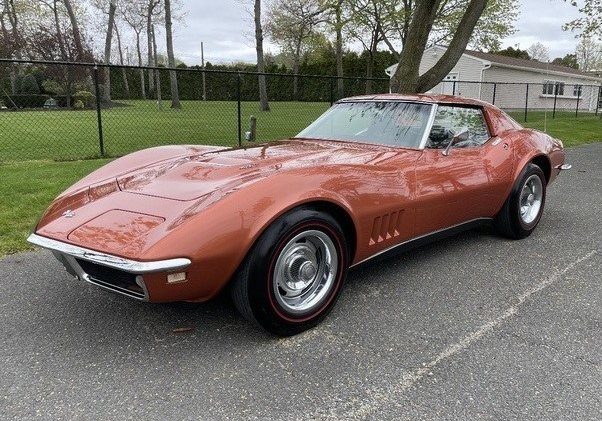 Orange Corvette 1